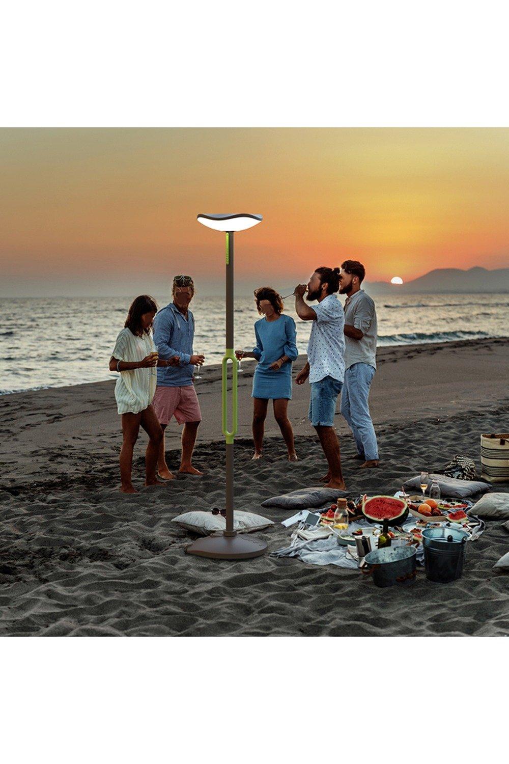 'Lilo' Portable Solar Outdoor Light With Built In Bluetooth Speaker